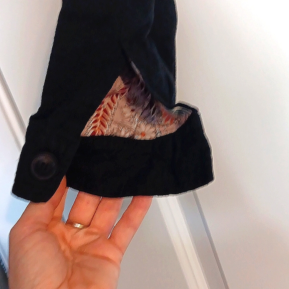 NWOT - Women's Black Buffalo David Bitton Balero Style Crop Jacket, Size Small - Picture 5 of 7